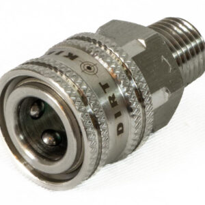 1/4" Stainless Steel Male Socket